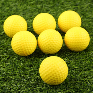 20Pcs 42.6Mm/1.68"" Bright Colours Soft Light Elastic Golf PU Sponge Foam Balls for Indoor Outdoor Training Practice Toy Balls