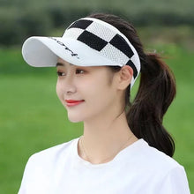 Summer Sports Sun Hats Men and Women Cap Adjustable Visor UV Protection Top Empty Tennis Golf Running Cycling Sunscreen Hat