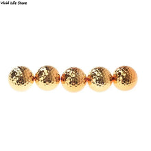 1-2Pcs Plated Golf Ball Fancy Match Opening Goal Best Gift Durable Construction for Sporting Events Dia about 42.7Mm