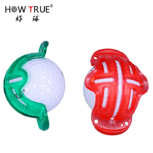 10PC Golf Ball Alignment Line Marker Marks Template Draw Mark Positioning Ball Clip Template Alignment Putting Putt Linear