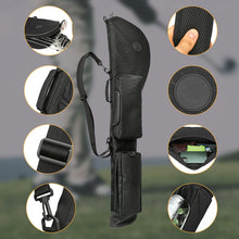 Golf Clubs Carry Bag Lightweight Sunday Bag Nylon Small Travel Bag for Driving Range Water Repellent Black 123CM