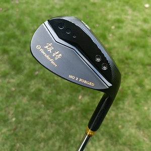 Yerdefen NO.2 Golf Club Golf Wedge Genuine Authorized Golf Wedge Club Forged CNC Milled Face Black Golf Wedge. Free Shipping