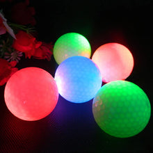 LED Golf Balls Flashing Light up Blink Color Night Training Golf Practice Ball