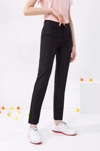 2024 Golf Wear for Women Autumn New Pants Fit Slim Elastic Trousers Lady Golf Clothing Spring Summer Tennis Sportswear