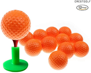 12Pcs per Pack PU Foam Sponge Golf Practice Balls Indoor Outdoor Practice Training Balls Balle De Golf Golf Pelotas